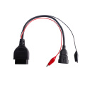 para FIAT 3 pines a OBD2 16pin Cable de diagnóstico